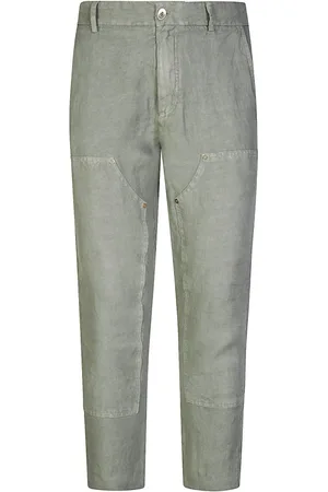 ELEVENTY Hombre, Pantalones, Verde, Talla: W32