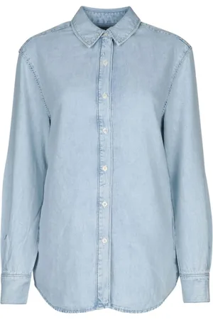 Calvin Klein Mujer, Blusas y Camisas, Azul, Talla: L