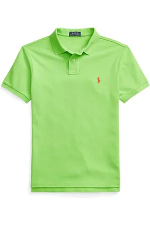 Ralph Lauren Hombre, Camisetas, Verde, Talla: 2XL