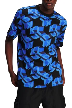 Karl Lagerfeld Hombre, Camisetas, Azul, Talla: S