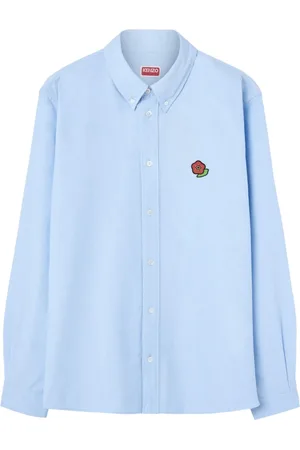 Kenzo Hombre, Camisas, Azul, Talla: M