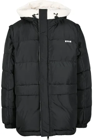 Msgm Hombre, Chaquetas, Negro, Talla: L