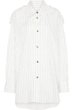 Khaite Mujer, Blusas y Camisas, Blanco, Talla: S
