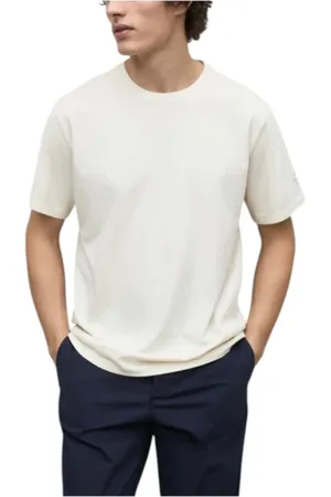 ECOALF Hombre, Camisetas, Blanco, Talla: M