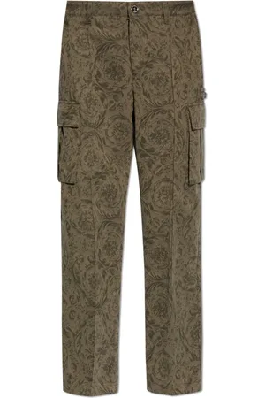 VERSACE Hombre, Pantalones, Gris, Talla: S