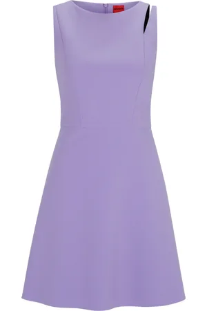 HUGO BOSS Mujer, Vestidos, Púrpura, Talla: S