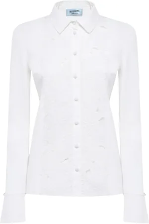 Blugirl Mujer, Blusas y Camisas, Blanco, Talla: S