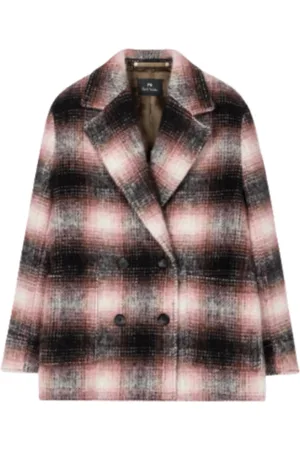 Paul Smith Mujer, Abrigos, Gris, Talla: S