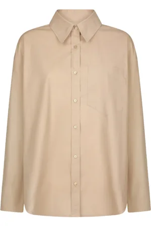 Dondup Mujer, Blusas y Camisas, Marrón, Talla: S