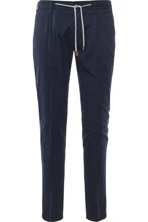 ELEVENTY Hombre, Pantalones, Azul, Talla: W36