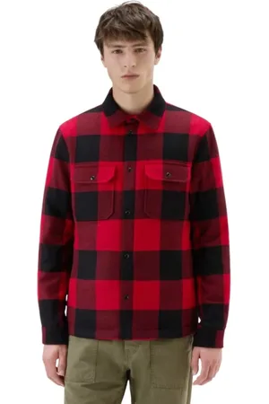 Woolrich Hombre, Chaquetas, Rojo, Talla: M