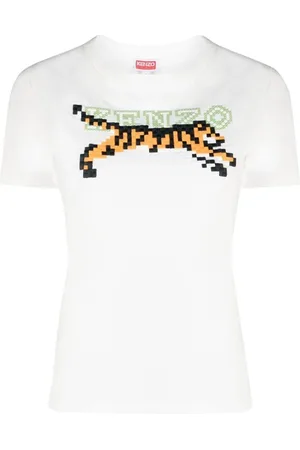 Kenzo Mujer, Camisetas, Blanco, Talla: M