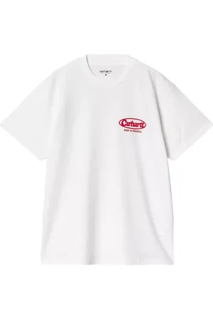 Carhartt Hombre, Camisetas, Blanco, Talla: M