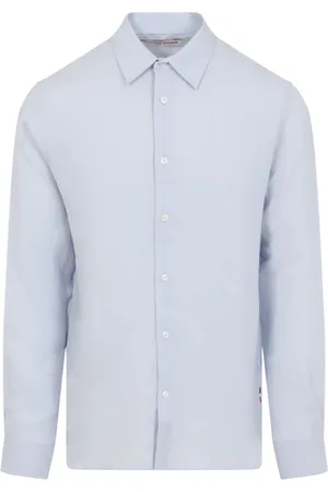 Orlebar Brown Hombre, Camisas, Azul, Talla: M