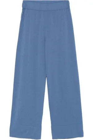 LE TRICOT PERUGIA Mujer, Pantalones, Azul, Talla: M