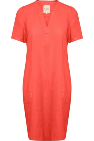 Part Two Mujer, Vestidos, Rojo, Talla: L