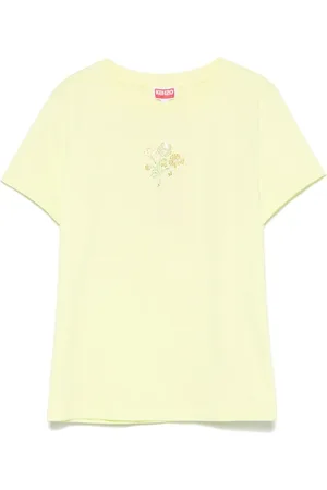 Kenzo Mujer, Camisetas, Amarillo, Talla: M