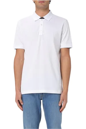 FAY Hombre, Camisetas, Blanco, Talla: 2XL