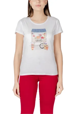 Liu Jo Mujer, Camisetas, Blanco, Talla: XL