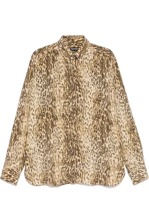 Tom Ford Hombre, Camisas, Marrón, Talla: XL