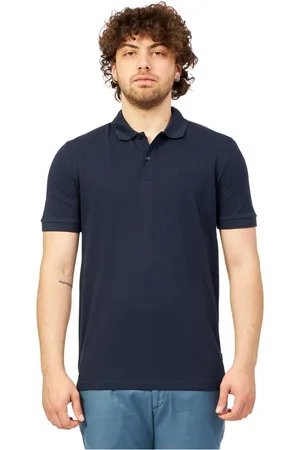 HUGO BOSS Hombre, Camisetas, Azul, Talla: 4XL