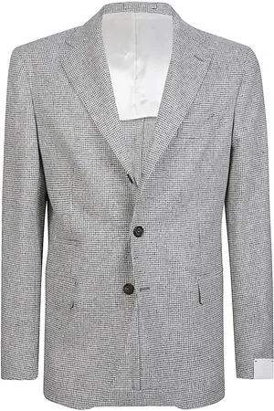 ELEVENTY Hombre, Chaquetas, Gris, Talla: XL