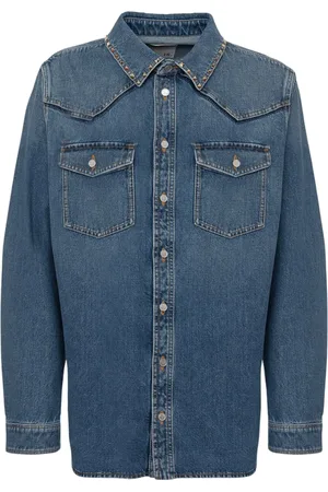 VALENTINO GARAVANI Hombre, Camisas, Azul, Talla: L