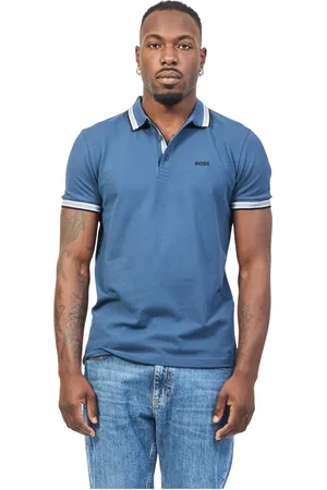 HUGO BOSS Hombre, Camisetas, Azul, Talla: M