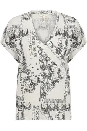 Part Two Mujer, Camisetas, Negro, Talla: XS