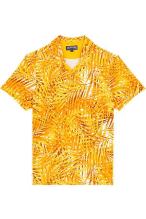 Vilebrequin Hombre, Camisetas, Naranja, Talla: M