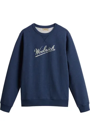 Woolrich Hombre, Sudaderas, Azul, Talla: S