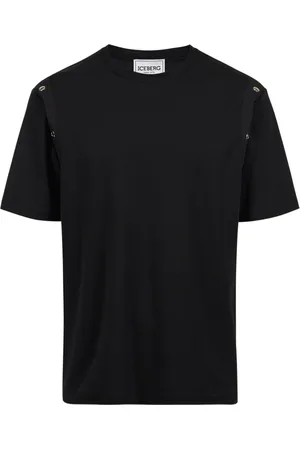 Iceberg Hombre, Camisetas, Negro, Talla: 2XL