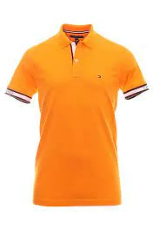 Tommy Hilfiger Hombre, Camisetas, Amarillo, Talla: S