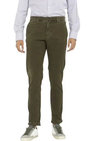 Incotex Hombre, Pantalones, Verde, Talla: W36