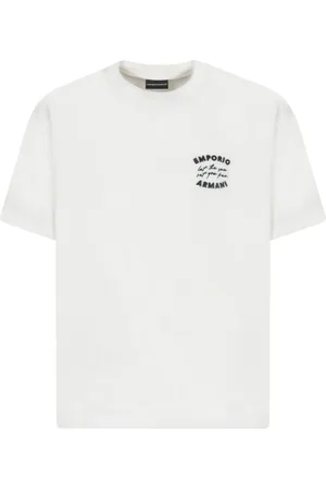 Emporio Armani Hombre, Camisetas, Blanco, Talla: XL