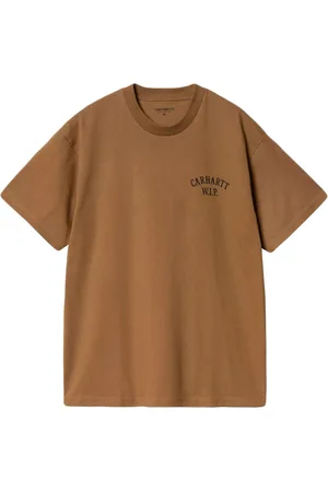 Carhartt Hombre, Camisetas, Marrón, Talla: M