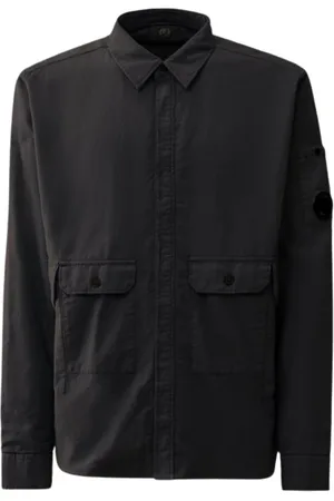 C.P. Company Hombre, Chaquetas, Negro, Talla: S
