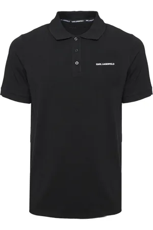 Karl Lagerfeld Hombre, Camisetas, Negro, Talla: 3XL