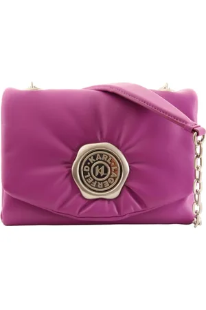 Karl Lagerfeld Mujer, Bolsos, Púrpura, Talla: ONE Size