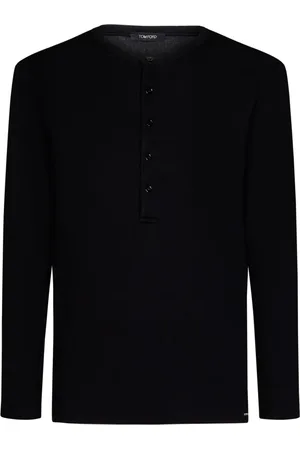 Tom Ford Hombre, Camisetas, Negro, Talla: L