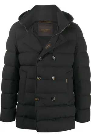 MOORER Hombre, Chaquetas, Azul, Talla: M