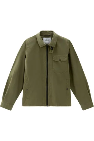 Woolrich Hombre, Chaquetas, Verde, Talla: S