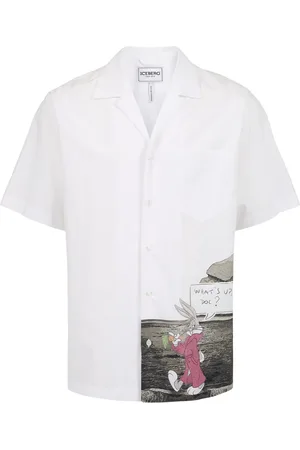 Iceberg Hombre, Camisas, Blanco, Talla: M