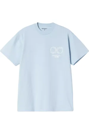 Carhartt Hombre, Camisetas, Azul, Talla: XL