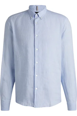 HUGO BOSS Hombre, Camisas, Azul, Talla: S