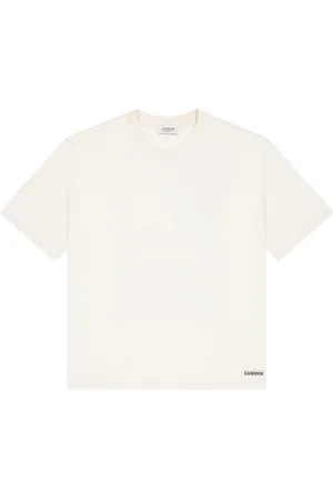LANEUS Hombre, Camisetas, Blanco, Talla: XL