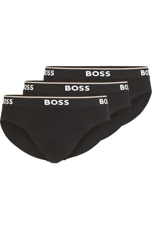 HUGO BOSS Hombre, Ropa interior, Negro, Talla: L