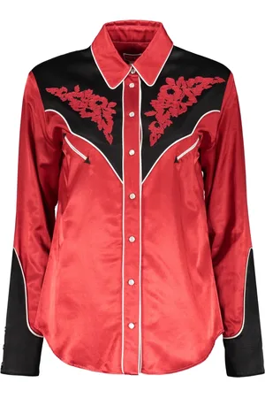 Kenzo Mujer, Blusas y Camisas, Rojo, Talla: 2XS