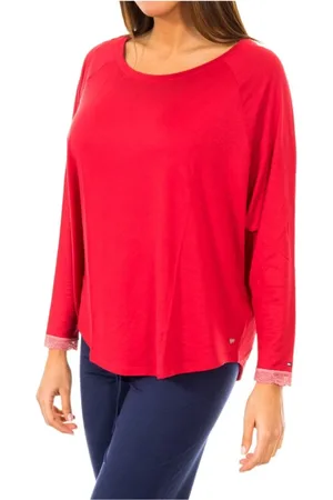 Tommy Hilfiger Mujer, Camisetas, Rojo, Talla: S
