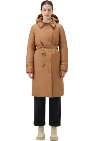Woolrich Mujer, Abrigos, Marrón, Talla: S